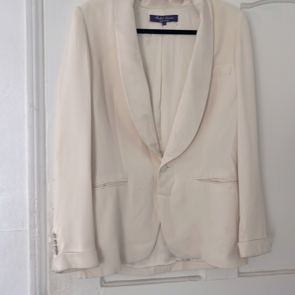 Crème colored Ralph Lauren Blazer